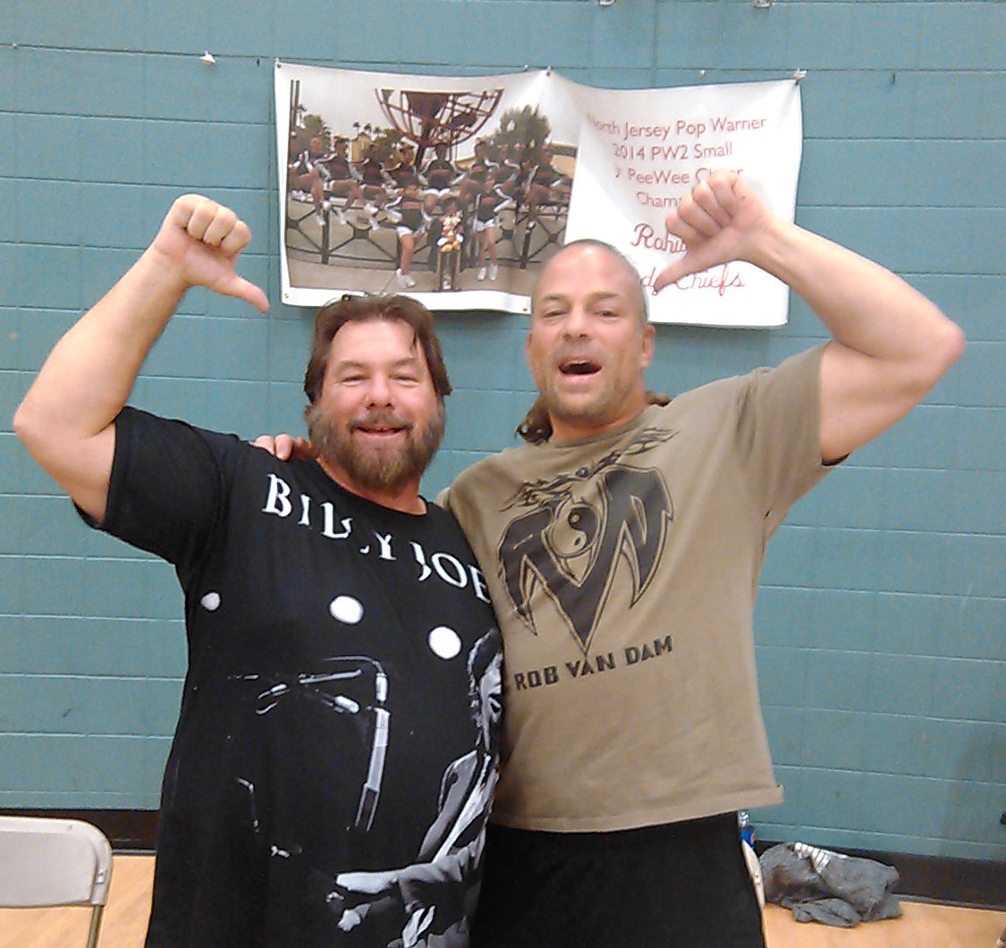 AM671 Rob Van Dam VERY RARE Vintage Wrestling Magazine Poster w/COA