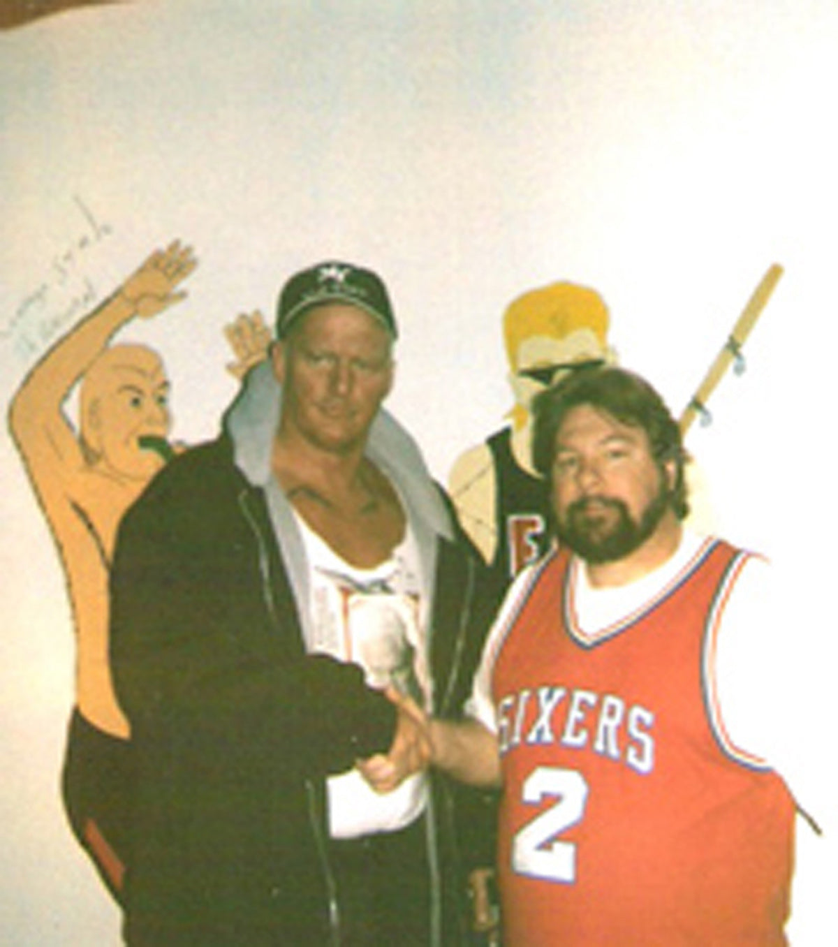 M230 Sandman Autographed Wrestling Photo w/COA