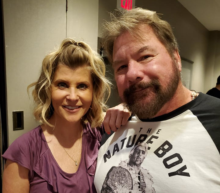 M3139 Stacy " the Kat " Carter Autographed Wrestling Photo w/COA