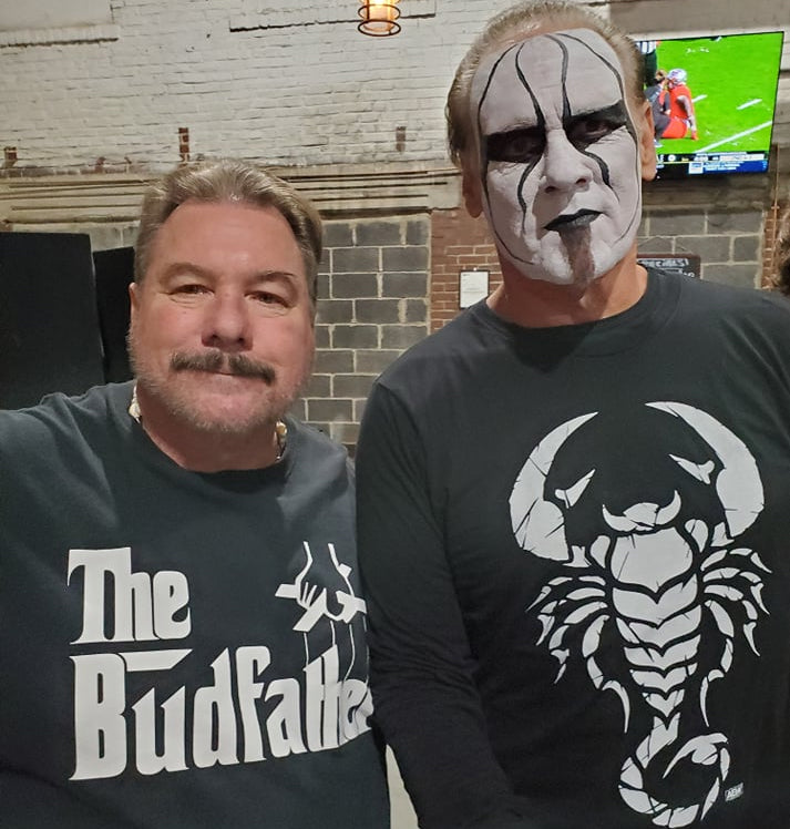 M3174 The Icon Sting Autographed 8x10 Wrestling Photo w/COA