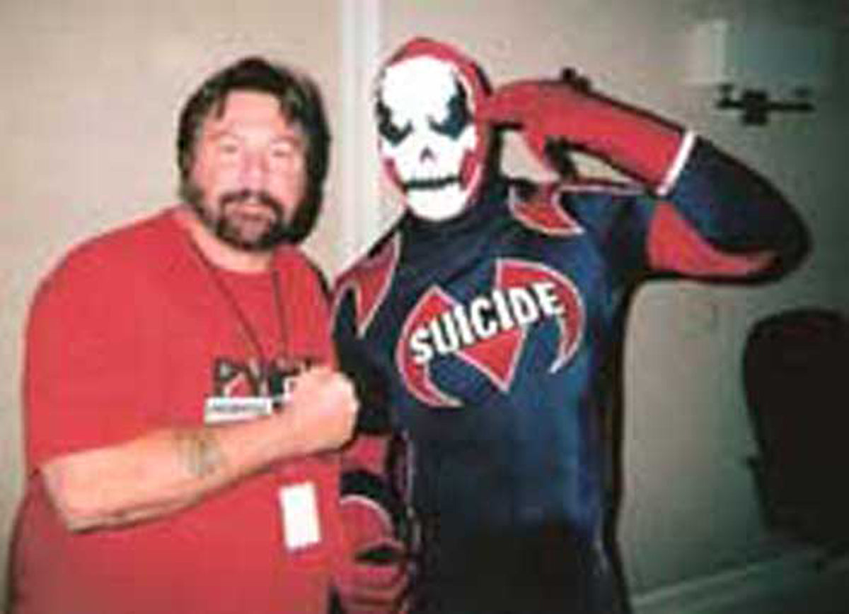 M354 Suiside Autographed Wrestling Photo w/COA