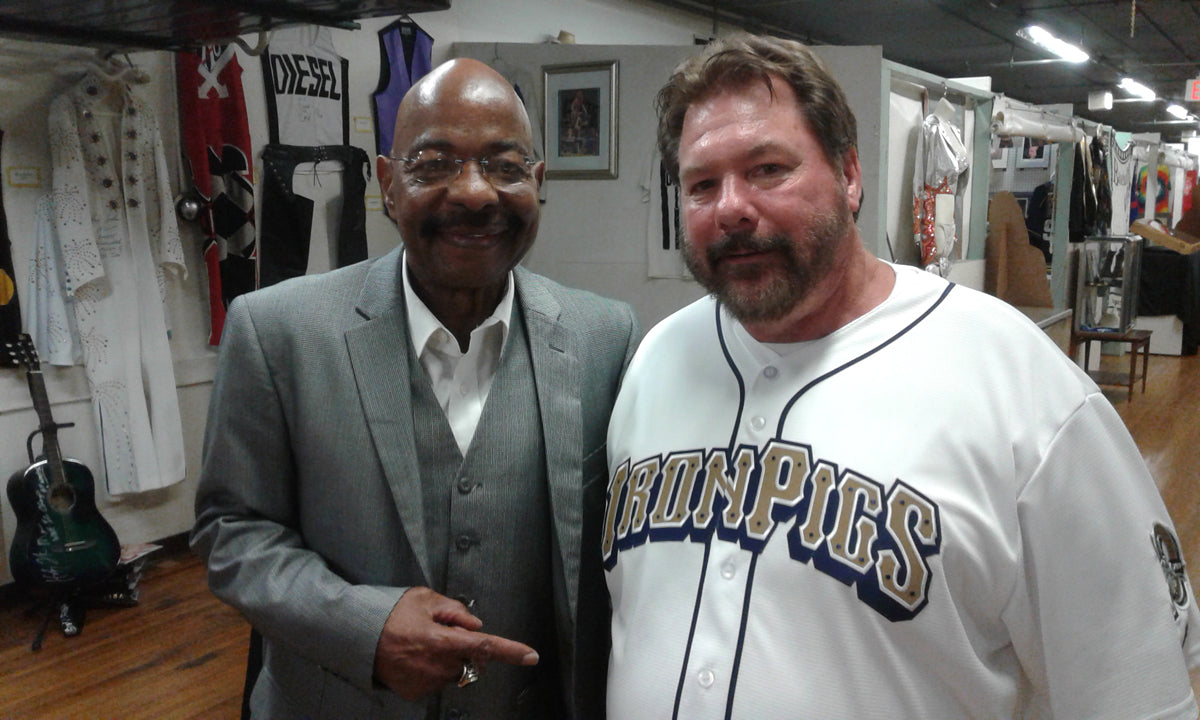 M3676 Teddy Long Autographed Wrestling Photo w/COA