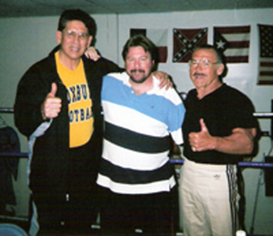 M413 Tito Santana Ivan Putski Autographed Wrestling Photo w/COA