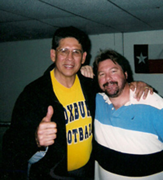 M125 Tito Santana Autographed Wrestling Photo w/COA