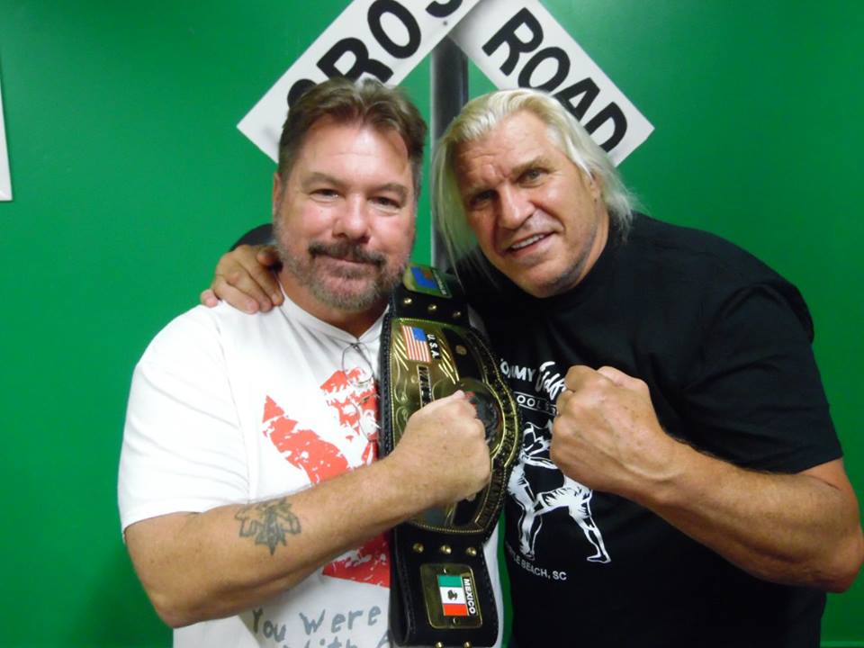 AM307 Wildfire Tommy Rich Moondog Rex ( Deceased ) Signed Historical Wrestling Magazine w/COA