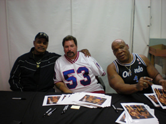 M452 Tony Atlas Rocky Johnson ( Deceased )Autographed Wrestling Photo w/COA