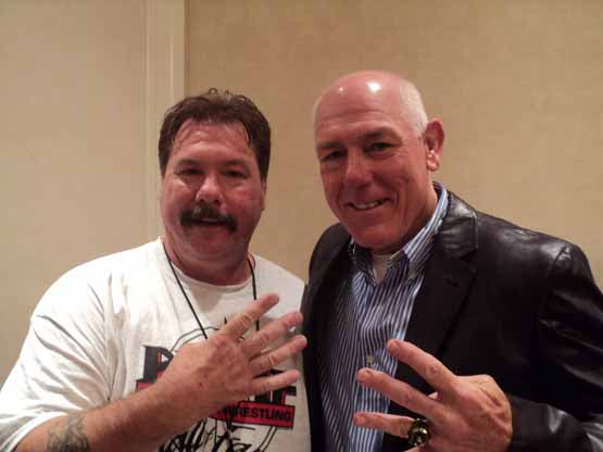 AM144 Tully Blanchard Autographed Wrestling Magazine w/COA