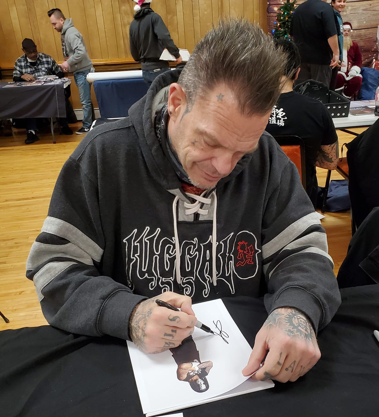 M3148 Vampiro Autographed Wrestling Photo w/COA