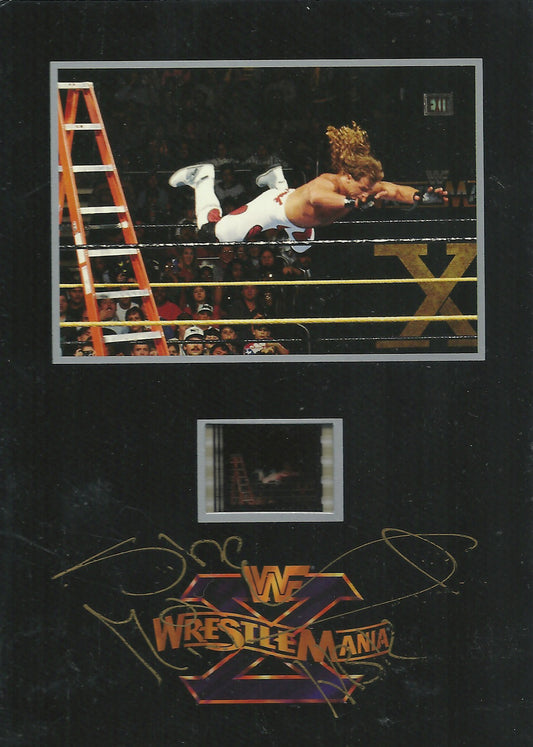 FC1 EXTREMELY RARE The Heartbreak Kid Shawn Michaels Autographed WWF Film Cell (1 of 1 ) w/COA