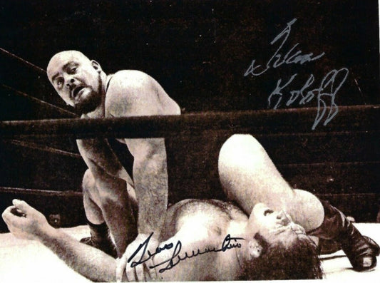 BSIK Ivan Koloff pins Bruno Sammartino for the WWWF Title Jan 18, 1971 signed w/COA