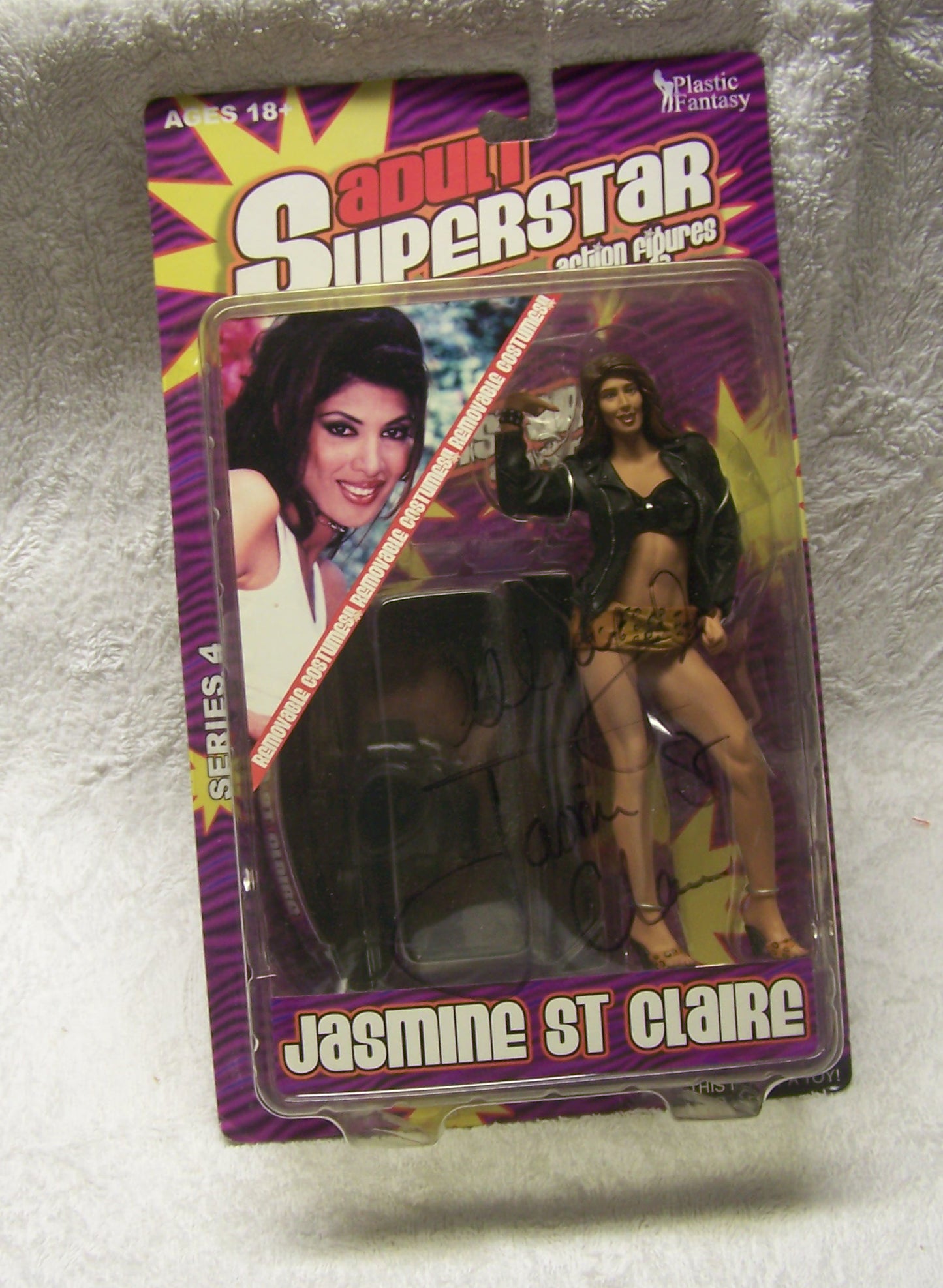 JSC1 Jasmine Saint Claire Autographed Adult Action Figure