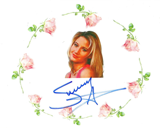 M182 Sunny Autographed Wrestling Photo w/COA