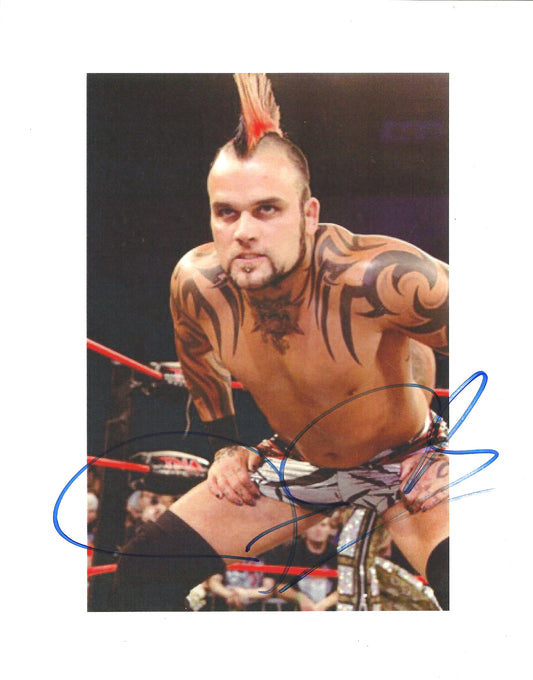 M262 Jesse Neal Autographed Wrestling Photo w/COA