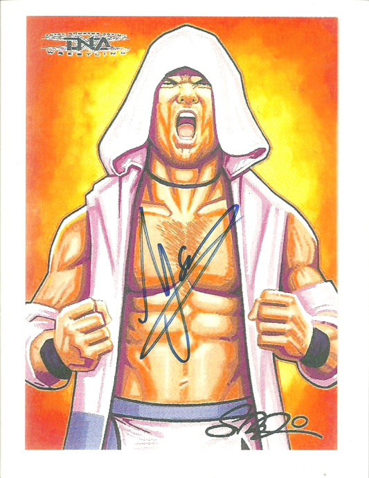 M264 The Phenomenal A.J. Styles Autographed Wrestling Photo w/COA