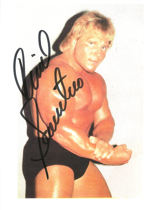 M273 David Sammartino Autographed Wrestling Photo w/COA