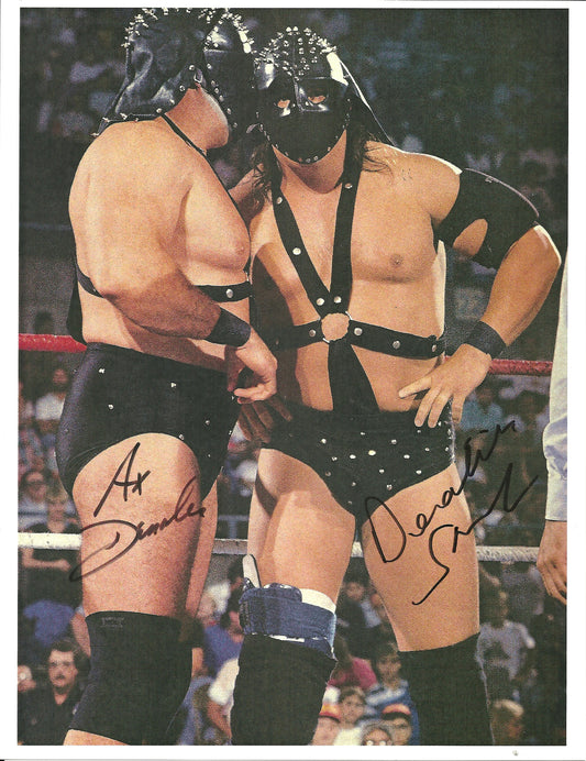 M300 Demolition Autographed Wrestling Photo w/COA