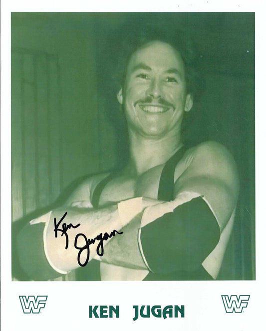 M3052 Ken Jugan Autographed Wrestling Photo w/COA