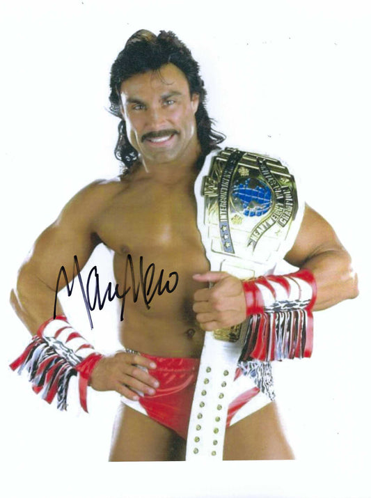 M3057 Mark Mero Autographed Wrestling Photo w/COA