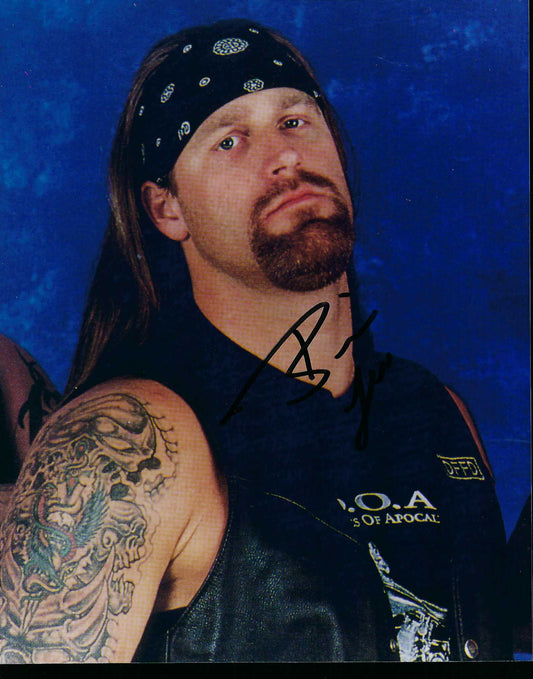 M3101 Prime Time Brian Lee Autographed 8x10 Wrestling Photo w/COA