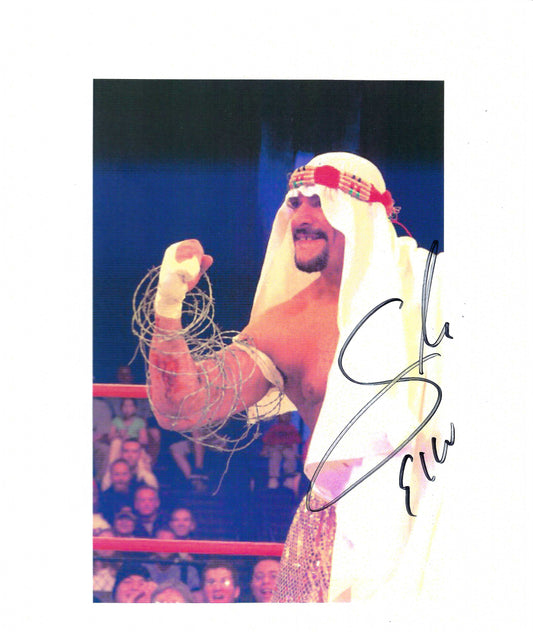 M3113 Sabu Autographed 8x10 Wrestling Photo w/COA