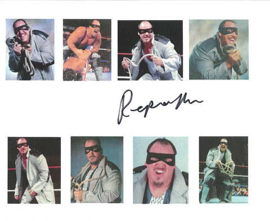 M342 Repo Man Autographed Wrestling Photo w/COA