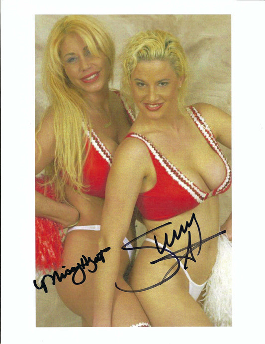 M3678 Sunny Missy Hyatt VERY SEXY Autographed Wrestling Photo w/COA