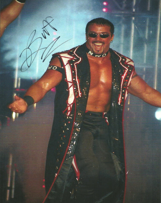 M367 Buff Bagwell Autographed Wrestling Photo w/COA