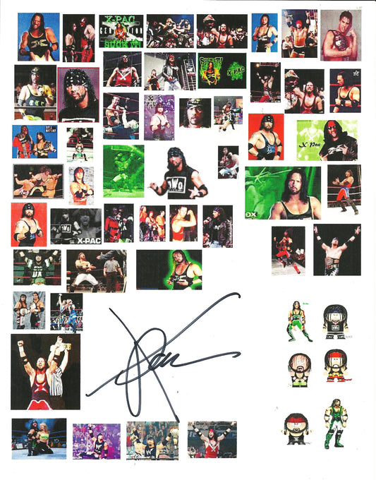 M374 X-Pac Autographed Wrestling Photo w/COA