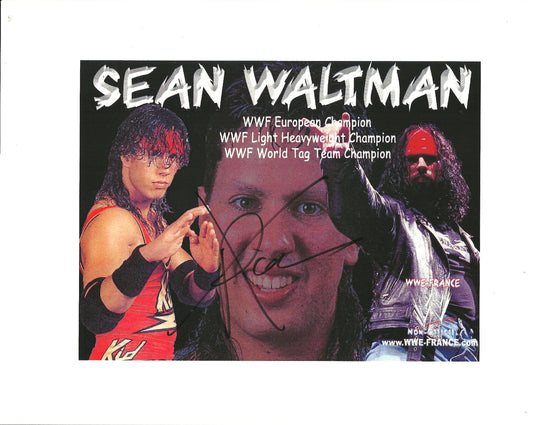 M375 X-Pac Autographed Wrestling Photo w/COA