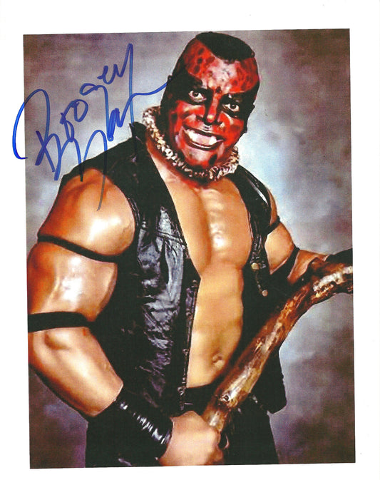 M377 BOOGEYMAN Autographed Wrestling Photo w/COA