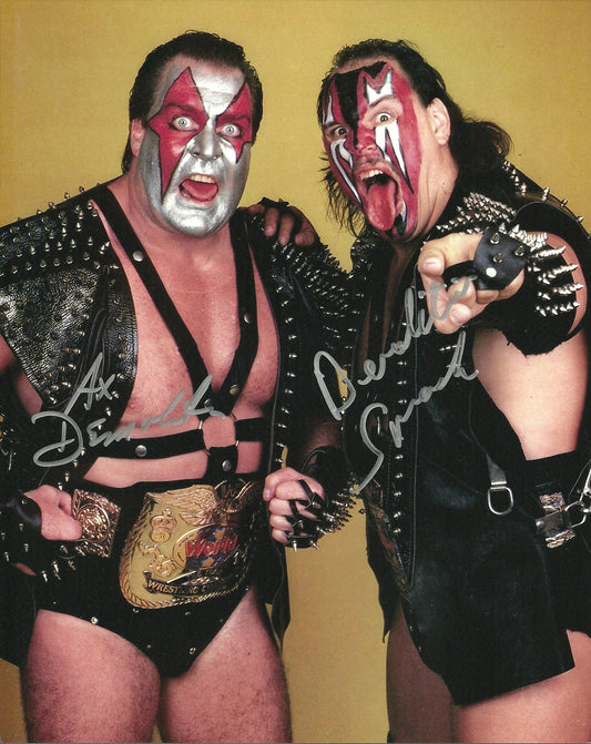 M401 Demolition Autographed Wrestling Photo w/COA