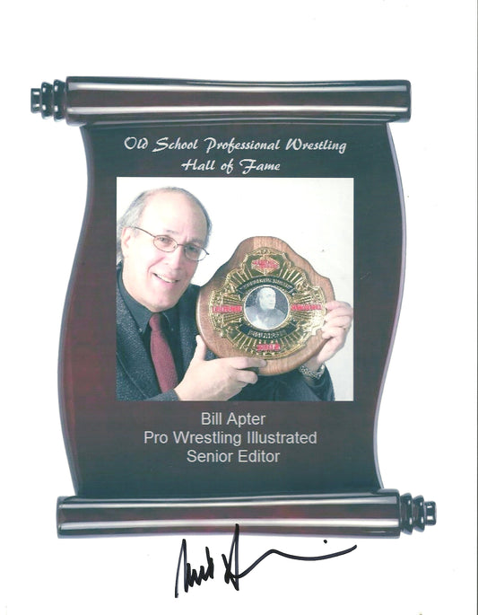M416 Bill Apter Autographed Wrestling Photo w/COA
