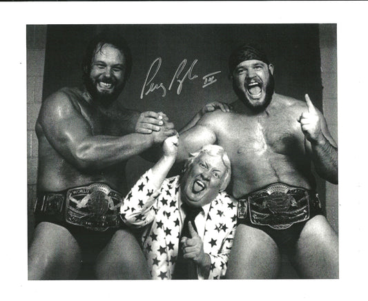 M423 Percy Pringle III ( Deceased ) Autographed Wrestling Photo w/COA