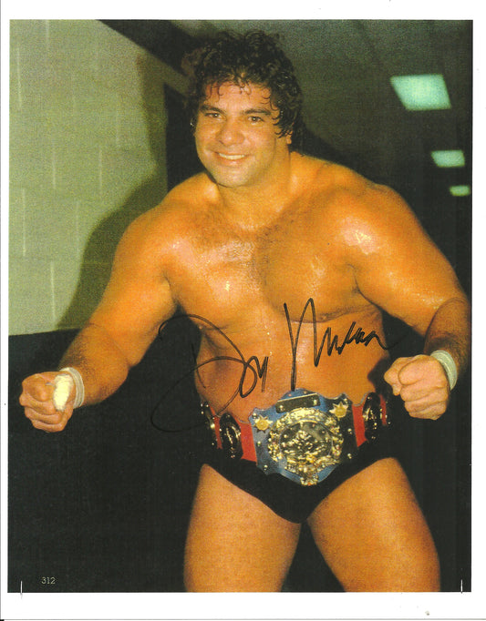 M450 Magnificent Don Muraco Autographed Wrestling Photo w/COA