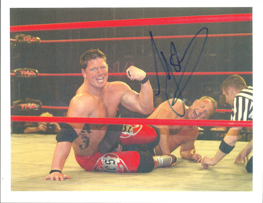 M482 A.J. Styles Autographed Wrestling Photo w/COA