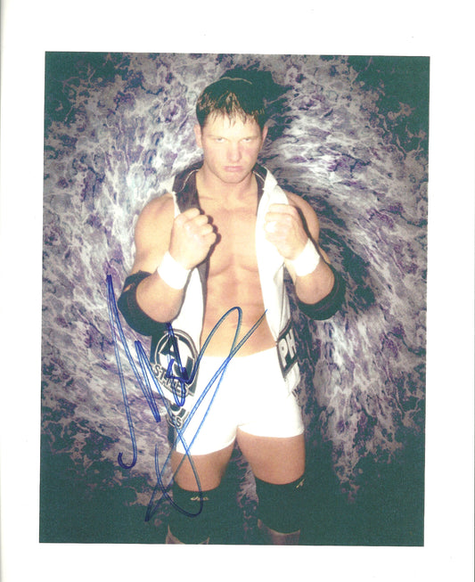 M485 A.J. Styles Autographed Wrestling Photo w/COA