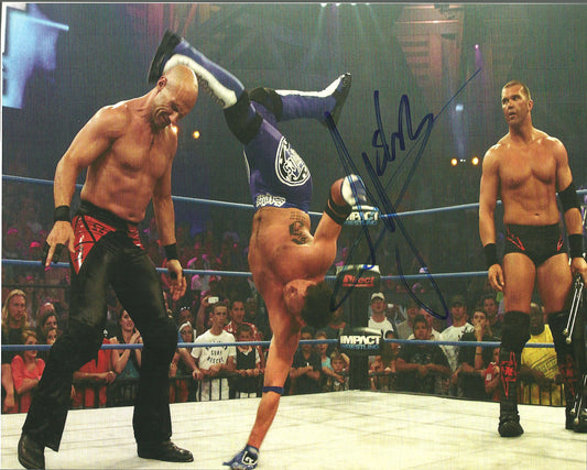 M496 A.J. Styles Autographed Wrestling Photo w/COA
