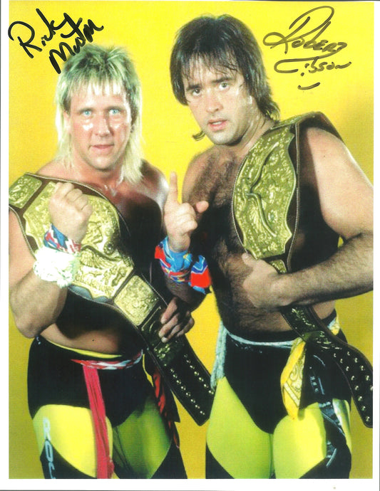M504 Rock and Roll Express Autographed Wrestling Photo w/COA
