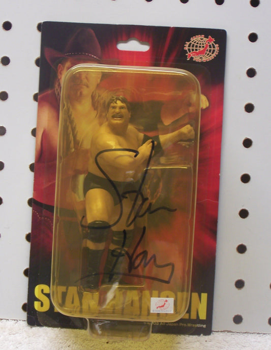 Stan Hansen Autographed Vintage Japanese Action Figure w/COA
