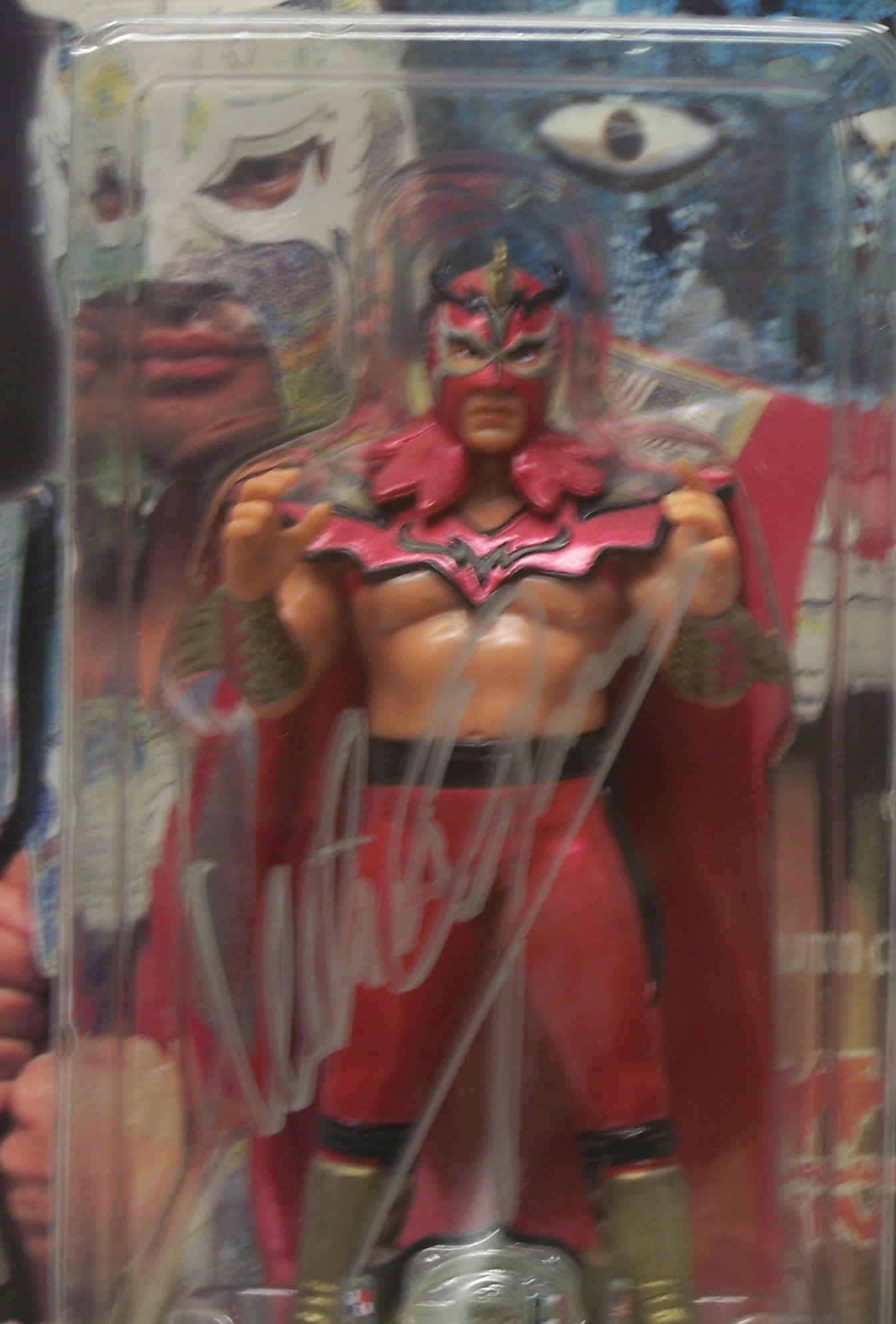 Ultimo Dragon Autographed Vintage Japanese Action Figure w/COA