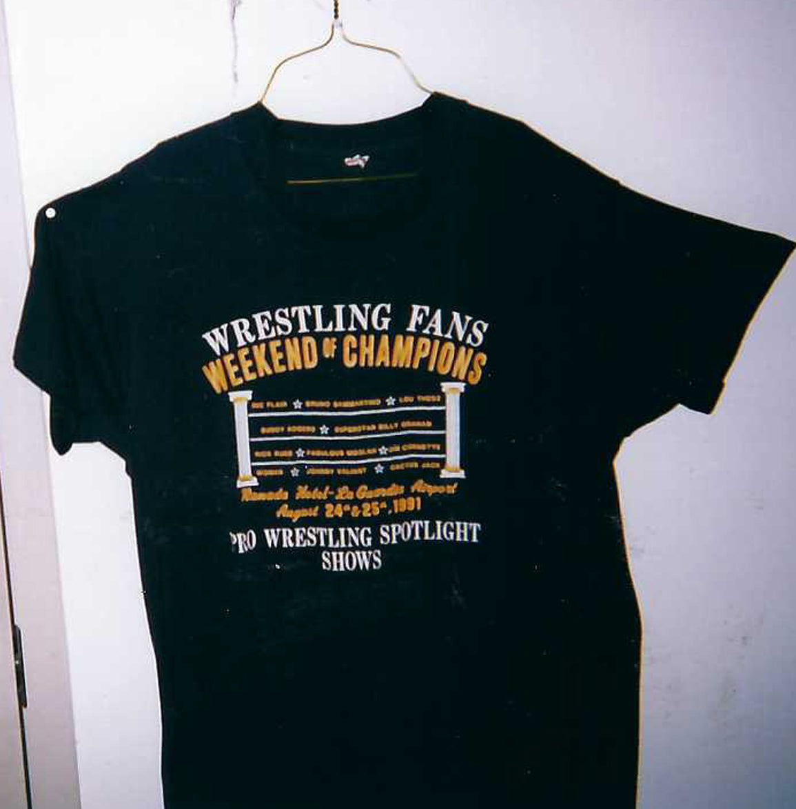 BR1 Original Nature Boy Buddy Rogers Autographed 8x10 Wrestling photo w/COA