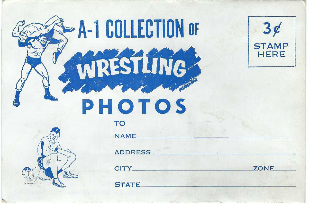 Extremely Rare 1950's Wrestling Photo Lot Booklet featuring Buddy Rogers , Antonino Rocca , Eddie Graham