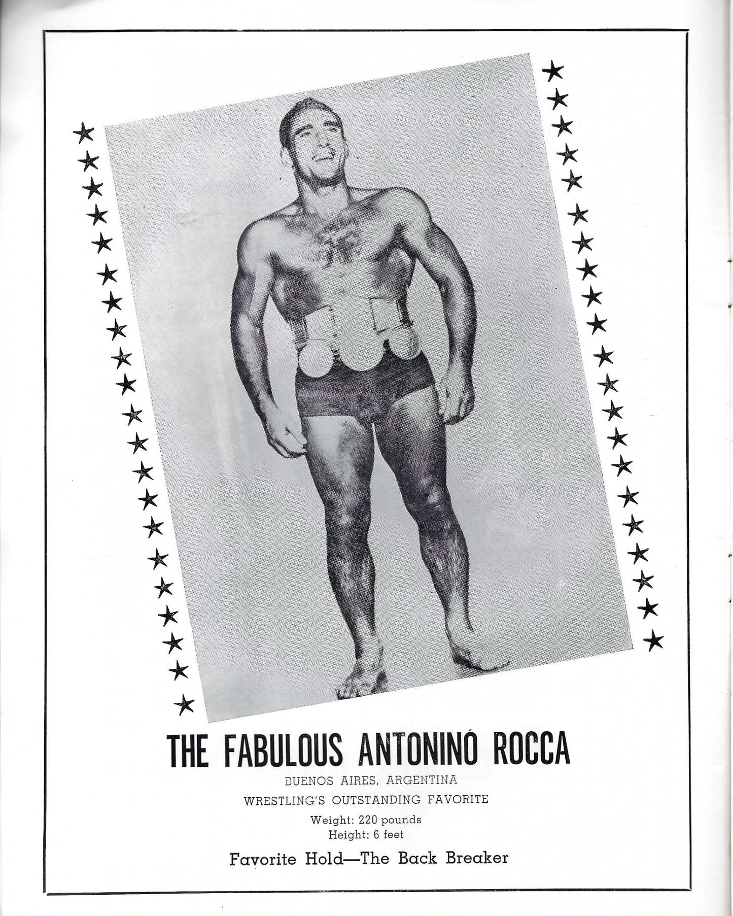 VW3  1960 Wrestling Sketch Book  featuring the Sheik , Valentine , Rocca  Graham and more .