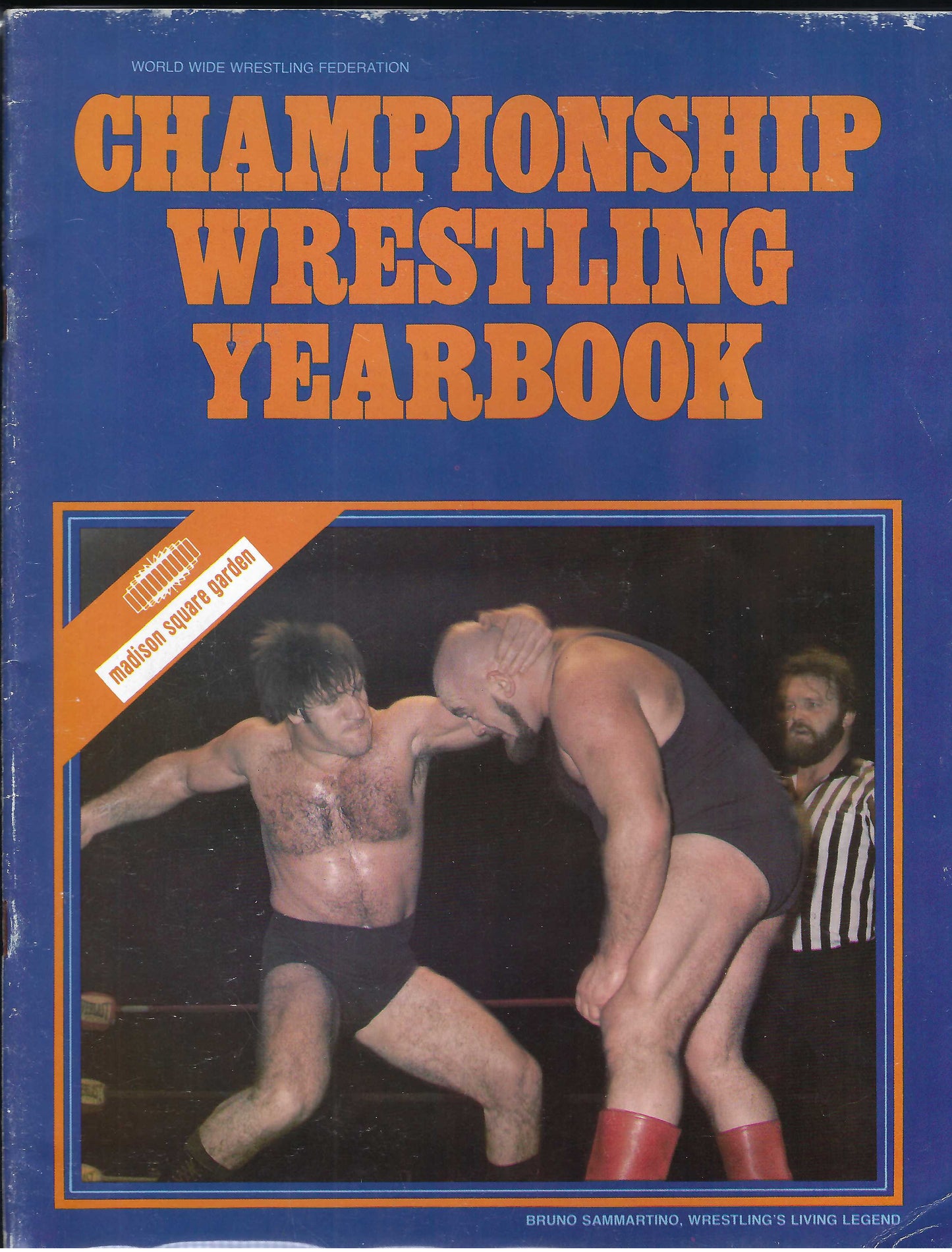WWF1  1977 Madison Square Garden Championship  Wrestling Year Book