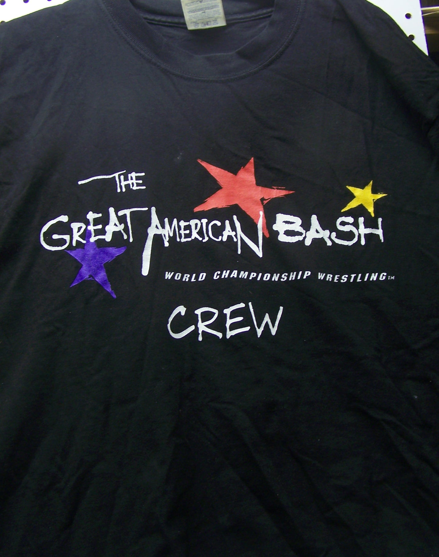 BAT101 Great American Bash 1999 Wrestling Tee Shier Size XL