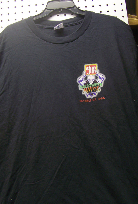BAT12  WCW Halloween Havoc 1996 Original Vintage Tee Shirt  Size XL