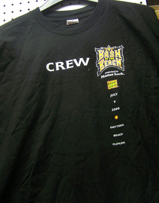 BAT45  WCW Bash at the  Beach  Original Vintage Tee Shirt  Size  XL