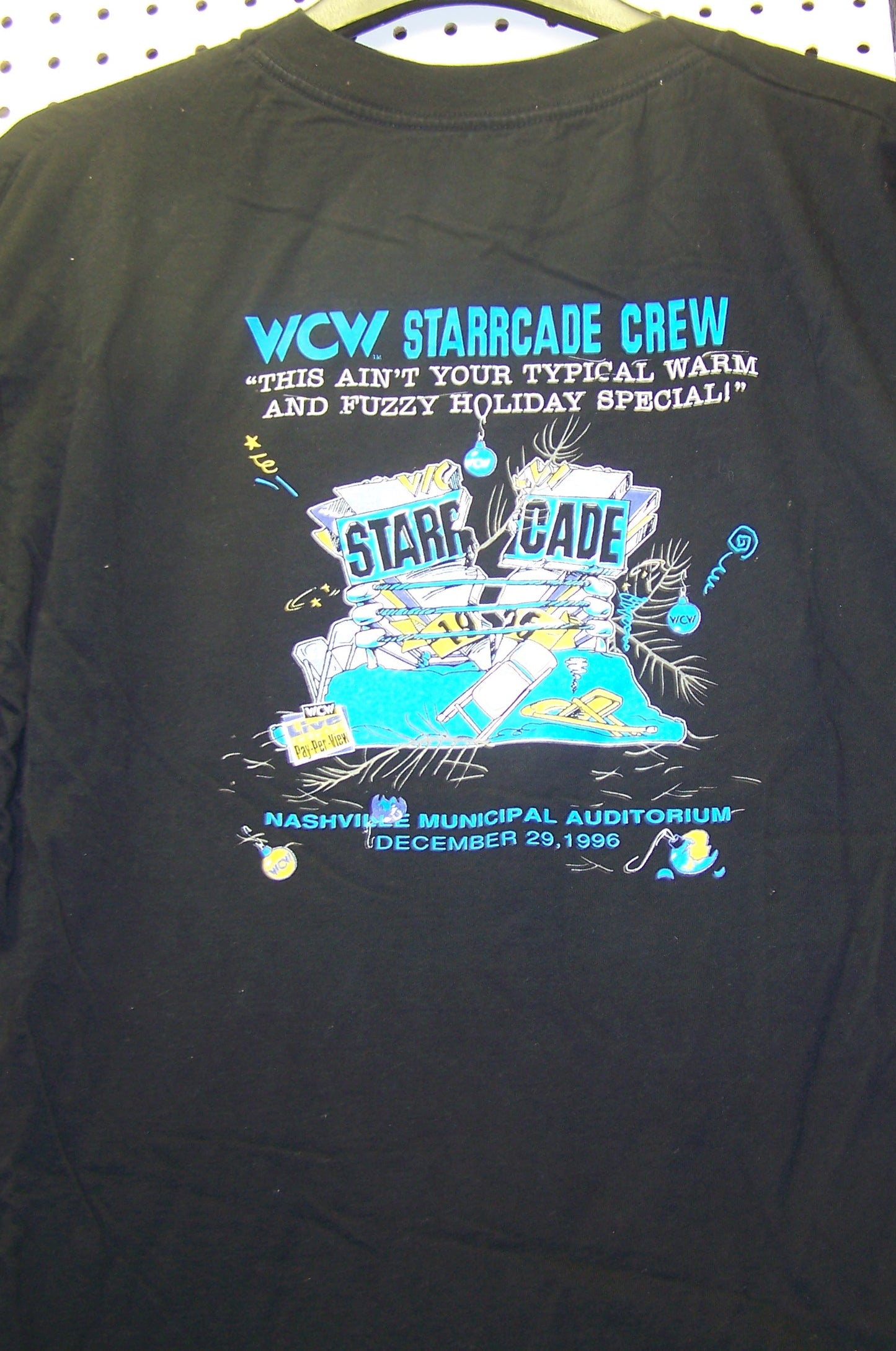 BAT54  WCW Starcade 1996 Original Vintage Tee Shirt  Size XXL