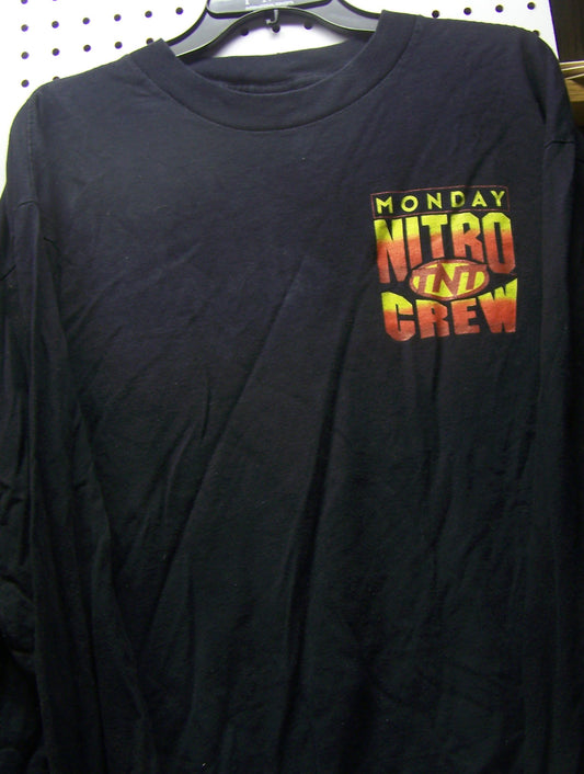 BAT64  WCW Nitro Long Sleeve Original Vintage Tee Shirt  Size XL