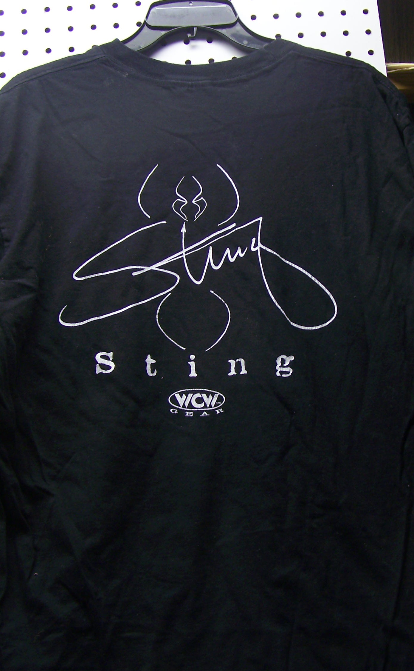 BAT89  Original WCW Sting Vintage Tee Shirt.